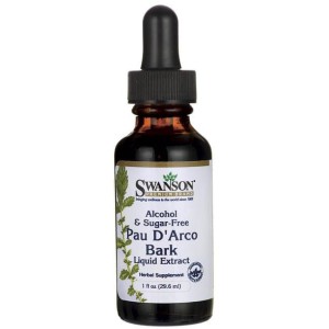 Płynny ekstrakt z kory wewnętrznej Pau D'Arco Bark Liquid Extract 29,6 ml SWANSON