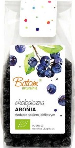 ARONIA SŁODZONA SOKIEM JABŁKOWYM BIO 100 g - BATOM
