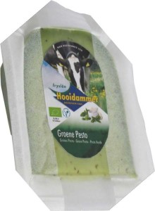 SER DOJRZEWAJĄCY Z ZIOŁOWYM PESTO 50% TŁUSZCZU BIO 200 g - HOOIDAMMER
