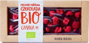 CZEKOLADA DESEROWA Z MALINAMI BIO 53 g - CUKIERNIA STAROPOLSKA