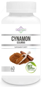CYNAMON CEJLOŃSKI EKSTRAKT 400mg 60 KAPSUŁEK - SOUL FARM