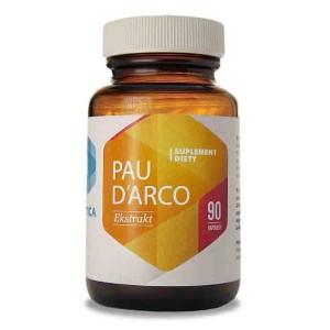 Pau d'Arco ekstrakt standaryzowany 220mg 90 kapsułek Hepatica