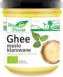 MASŁO KLAROWANE GHEE BIO 250 g - BIO PLANET