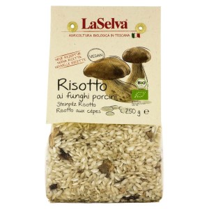 Risotto z grzybami BIO 250 g Laselva