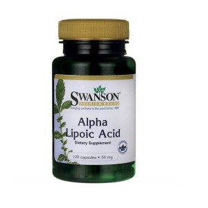 ALA kwas alfa liponowy Alpha Lipoic Acid 50mg 120 kapsułek SWANSON