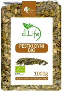 Pestki dyni 1kg EKO Bio Life