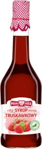 Syrop truskawkowy 500 ml Polska Roża