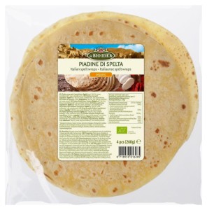 TORTILLA ORKISZOWA PIADINA BIO 260 g - LA BIO IDEA
