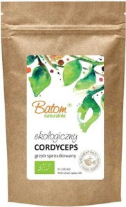 CORDYCEPS MILITARIS (MACZUŻNIK BOJOWY) BIO W PROSZKU 50 g - BATOM