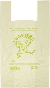 REKLAMÓWKI KOMPOSTOWALNE ZE SKROBI KUKURYDZIANEJ 84 szt. - BIODEGRADOWALNI