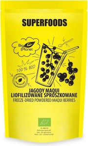 JAGODY MAQUI LIOFILIZOWANE SPROSZKOWANE BIO 100 g - BIO PLANET