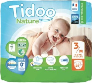 PIELUCHY ROZMIAR M 4 - 9 kg (27 szt.) - TIDOO