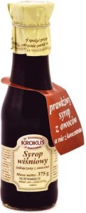 Syrop wiśniowy 375g Krokus