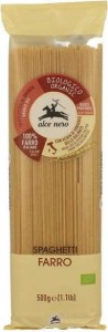 MAKARON (ORKISZOWY) SPAGHETTI BIO 500 g - ALCE NERO