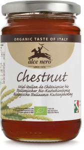 MIÓD KASZTANOWY BIO 400 g - ALCE NERO