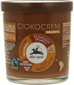KREM ORZECHOWO-CZEKOLADOWY FAIR TRADE BIO 180 g - ALCE NERO