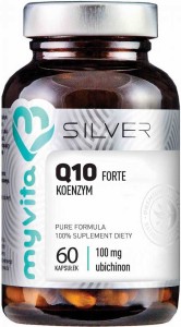 Koenzym Q10 100mg Ubichinon 60 kapsułek MyVita Silver Pure