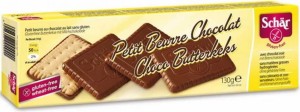 Petit al cioccolato Herbatniki z czekoladą bezglutenowe 130 g Schar