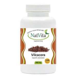 Vilcacora koci pazur Cat's claw 400mg 100 kapsułek NatVita