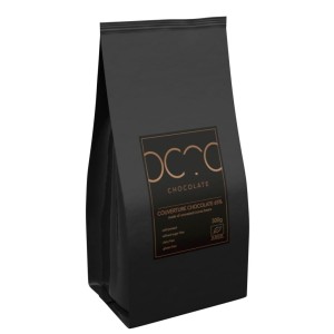 CZEKOLADA KUWERTURA CIEMNA 65% BEZGLUTENOWA BIO 1 kg - HORECA (COCOA)