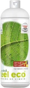 Płyn do mycia naczyń owoców i warzyw 1l Wash & feel eco