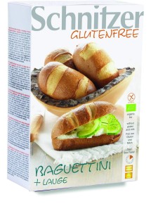 Bułeczki laugen do zapiekania bezglutenowe BIO 250 g Schnitzer