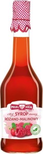 Syrop różano-malinowy 500 ml Polska Roża