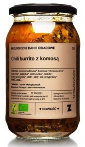 CHILLI BURRITO MEKSYKAŃSKIE BIO 900 ml - ZAKWASOWNIA