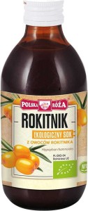 SOK Z OWOCÓW ROKITNIKA BIO 250 ml - POLSKA ROŻA