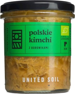 POLSKIE KIMCHI Z BOROWIKAMI BIO 290 g - UNITED SOIL