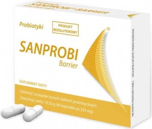 Probiotyki Barrier 40 kapsułek Sanprobi