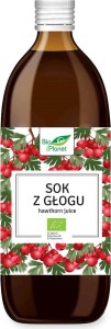 SOK Z GŁOGU BIO 500 ml - BIO PLANET