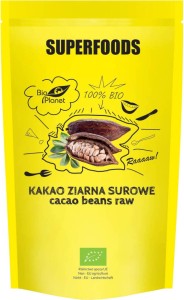 KAKAO ZIARNA SUROWE BIO 200 g - BIO PLANET