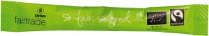 CUKIER TRZCINOWY W SASZETKACH FAIR TRADE BIO 1000 x 4 g - HORECA (OXFAM)