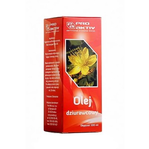 Olej z dziurawca dziurawcowy 100ml Pro Aktiv