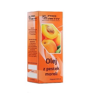Olej z pestek moreli 100ml Pro Aktiv