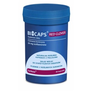 Bicaps Czerwona koniczyna Red Clover 300 mg 60 kapsułek ForMeds
