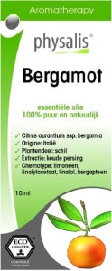 OLEJEK ETERYCZNY BERGAMOTE (BERGAMOTKA) 10 ml - PHYSALIS