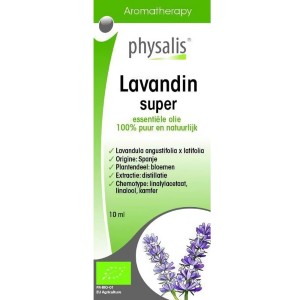 OLEJEK ETERYCZNY LAVANDIN SUPER (LAWENDA POŚREDNIA) BIO 10 ml - PHYSALIS