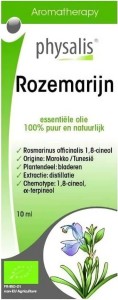 OLEJEK ETERYCZNY ROZEMARIJN (ROZMARYN LEKARSKI) BIO 10 ml - PHYSALIS