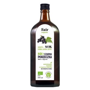 SOK Z CZARNEJ PORZECZKI NFC BIO 500 ml - FAIR ORGANIC