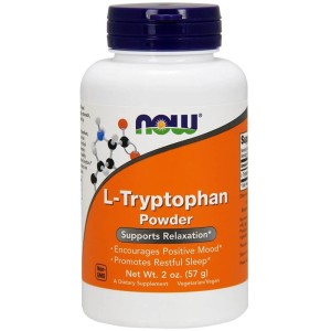 L-Tryptofan L-Tryptophan 500mg 60 kapsułek NOW FOODS