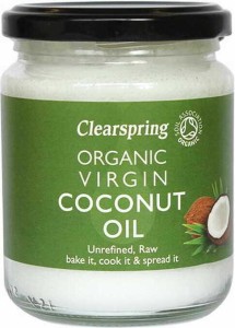 Olej kokosowy virgin BIO 200 g / 222 ml Clearspring