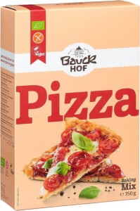 Mieszanka do pieczenia ciasta na pizze bezglutenowa Bio 350 g - Bauck Hof