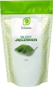 Młody zielony jęczmień proszek 250g Intenson