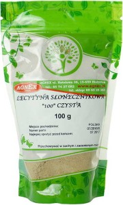 Lecytyna słonecznikowa 100 czysta 100g AGNEX