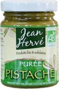 PUREE Z PISTACJI BIO 100 g - JEAN HARVE
