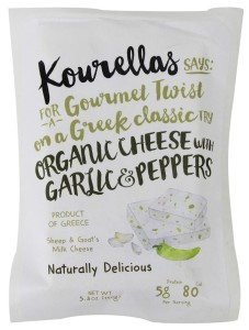 SER Z CZOSNKIEM I PAPRYKĄ BIO 150 g - KOURELLAS