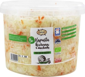 KAPUSTA KISZONA Z MARCHEWKĄ BIO 2,8 kg (WIADERKO) - SĄTYRZ