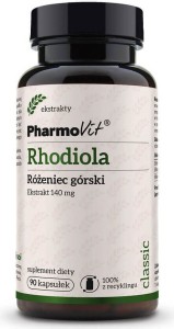 Różeniec górski 4:1 Rhodiola ekstakt 140mg 90 kapsułek PharmoVit